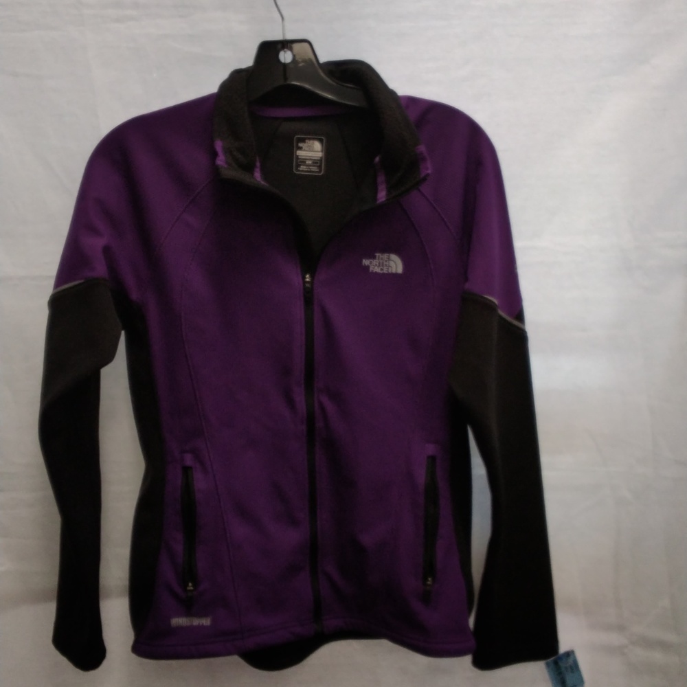 The North Face Women's Purple and Black Ski Jacket